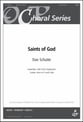 Saints of God SAB choral sheet music cover